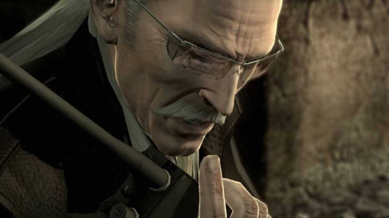 Screenshot from Metal Gear Solid 4 of Ocelot