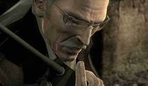 Screenshot from Metal Gear Solid 4 of Ocelot