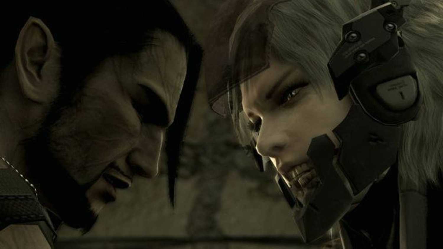 Screenshot from Metal Gear Solid 4 of Vamp and Raiden