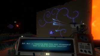 Screenshot from Outer Wilds of a star chart