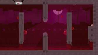 a tricky jump in Super Meat Boy
