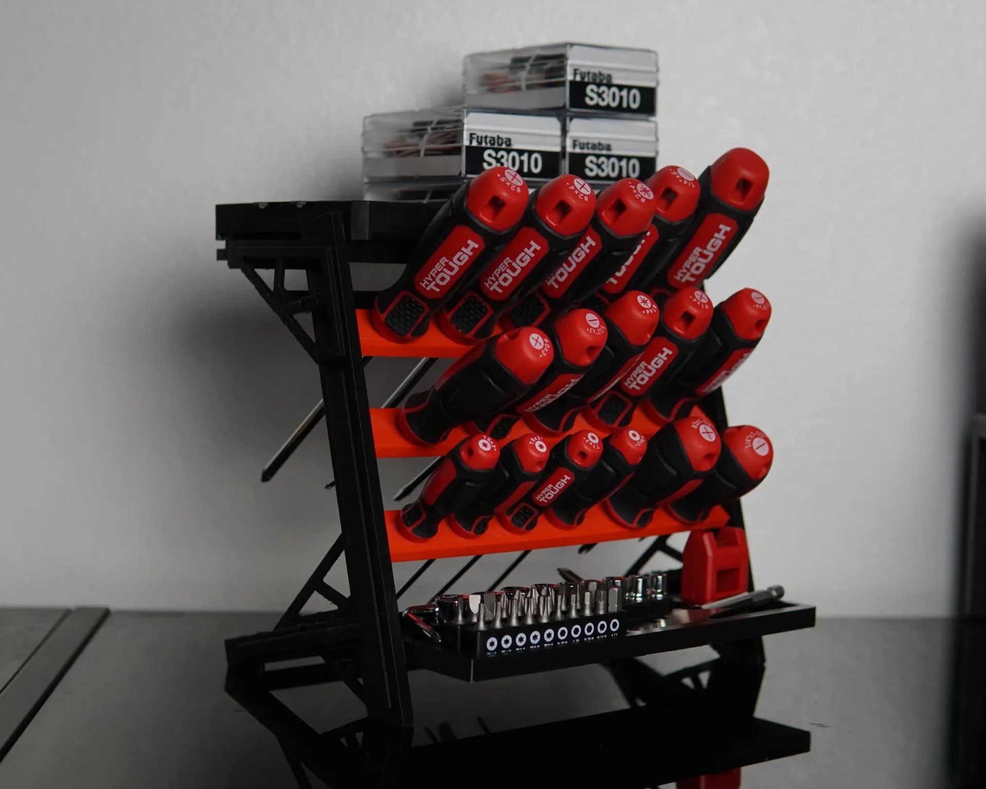screwdriver tool rack