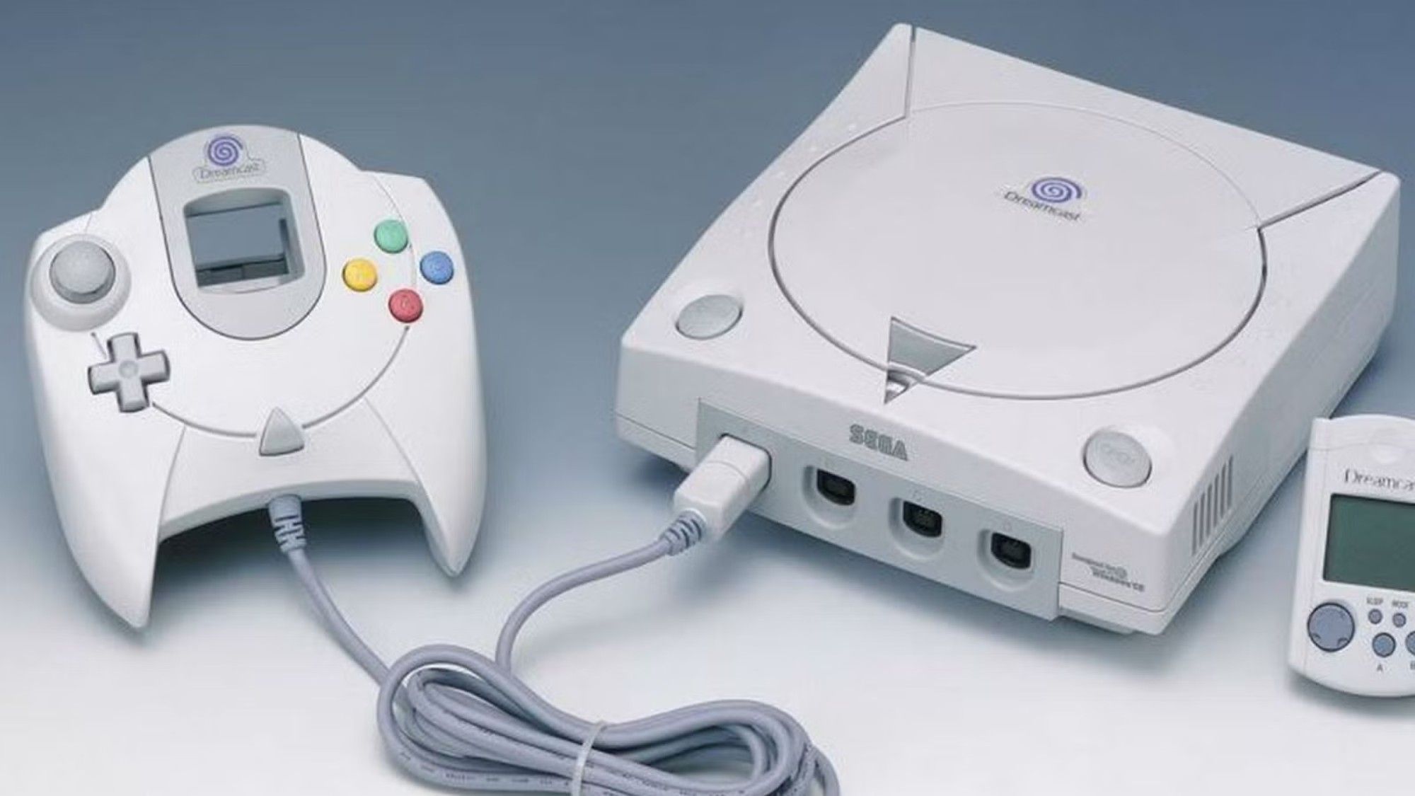 A shot of the Sega Dreamcast