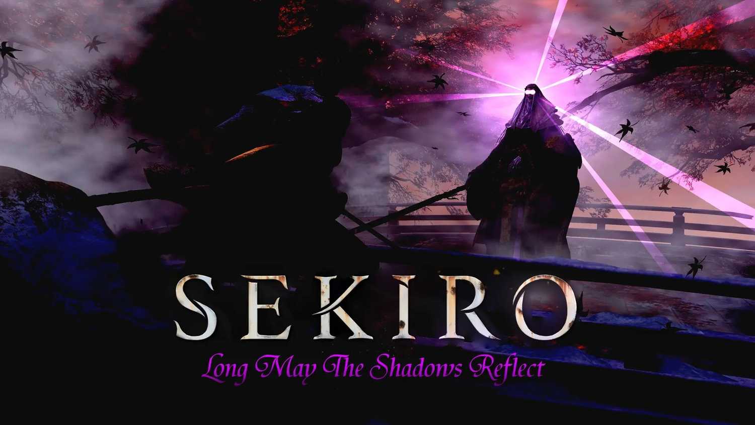 Logo for Sekiro: Shadows Die Twice video game mod Long May the Shadows Reflect