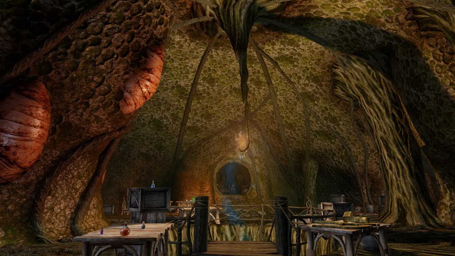 An in-game screenshot of the Skyrim AiO mod