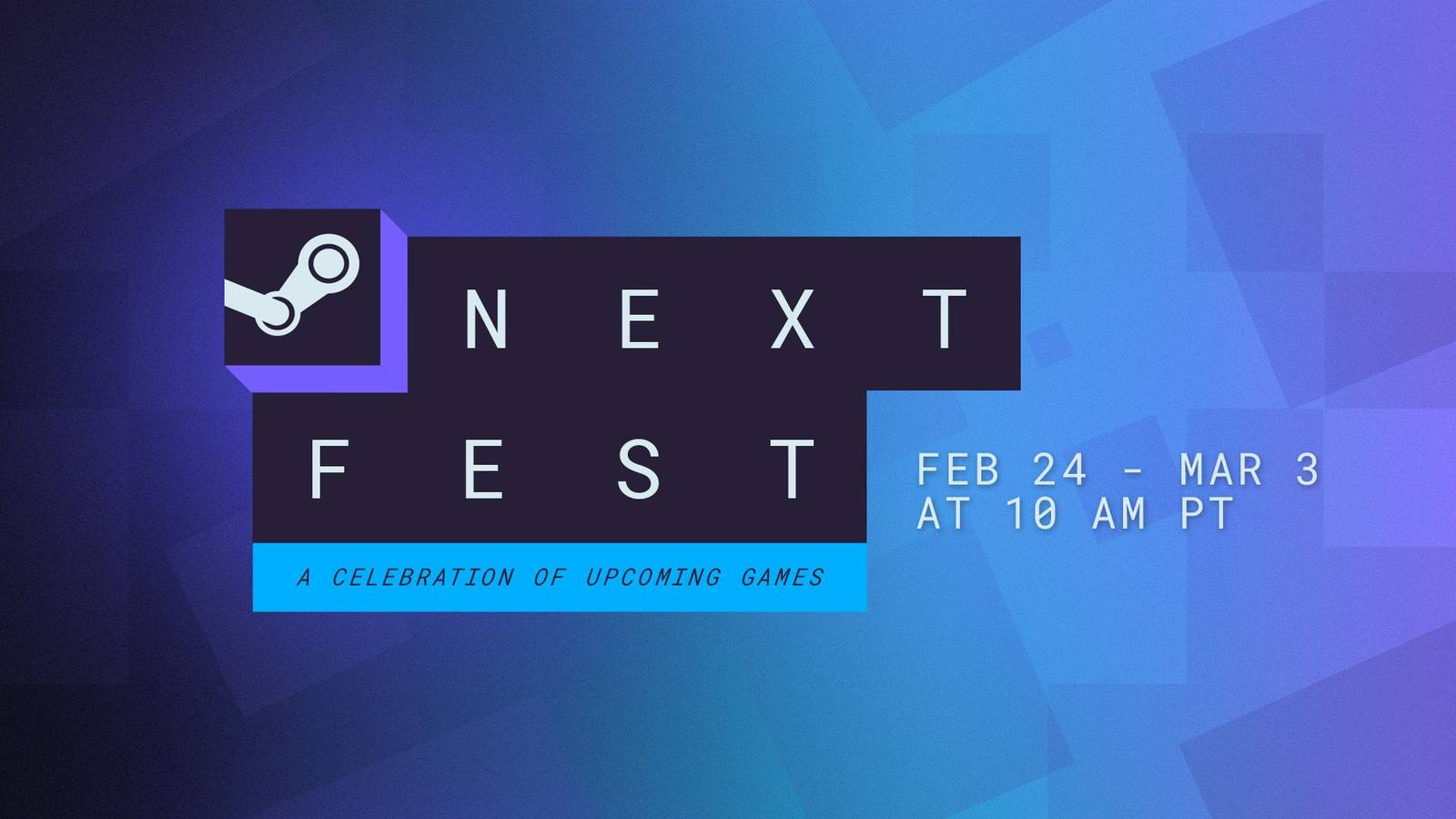 Steam Next Fest logo for Feb. 24-Mar.3 2025