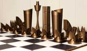 Sydney Architecture Inspired Chess Set