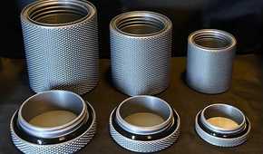 Tall Rugged Threaded Containers