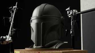 The Mandalorian Headset Stand