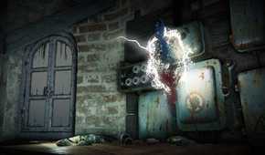 Setting off the electric panel in Unravel 2