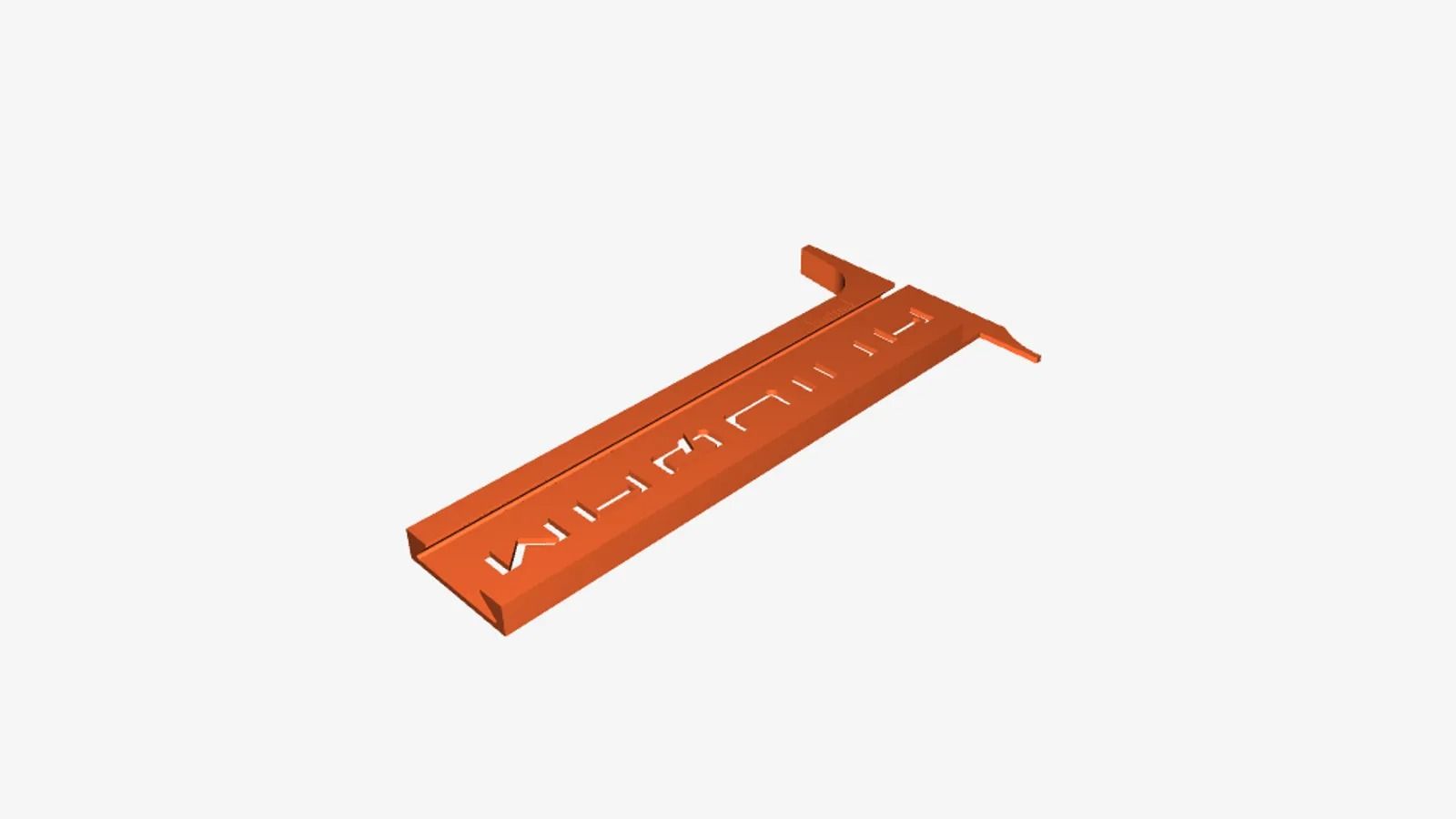 Vernier caliper part