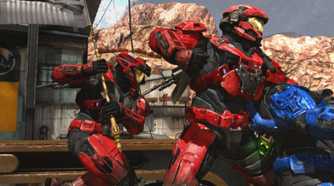 Master Chief Collection red player assassinating blue player