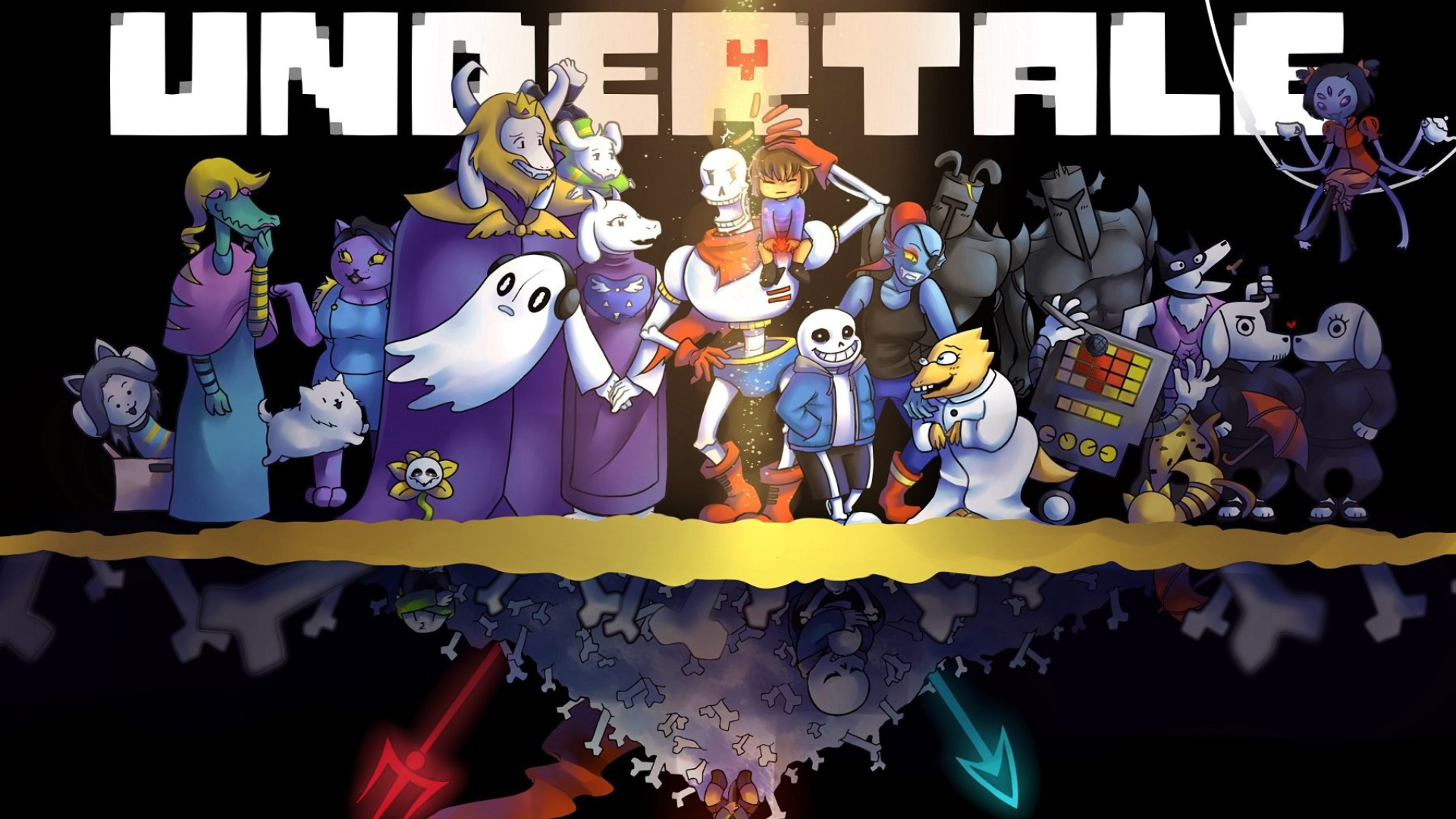 Artwork from Undertale