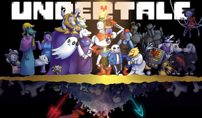 Artwork from Undertale
