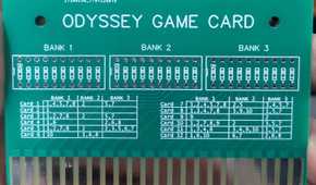 Magnavox Odyssey modern multi-card game card project