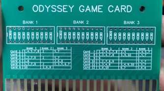 Magnavox Odyssey modern multi-card game card project