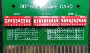 Magnavox Odyssey modern multi-card game card project