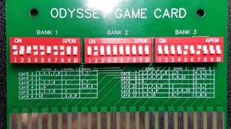 Magnavox Odyssey modern multi-card game card project