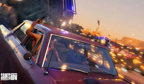 Vehicle combat in Saint's Row