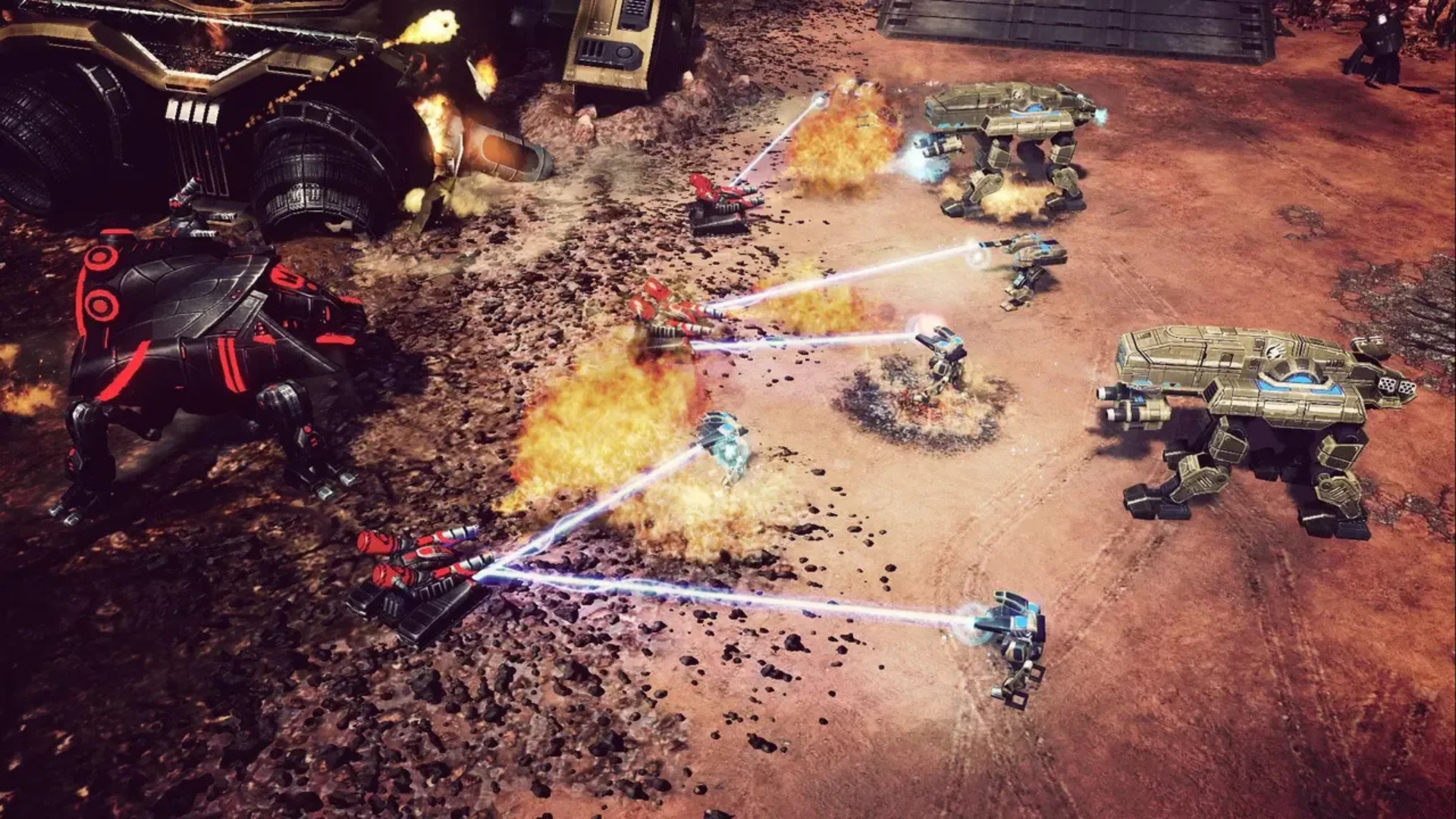 An attack on a base