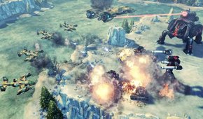 Destroying buildings with aircrafts