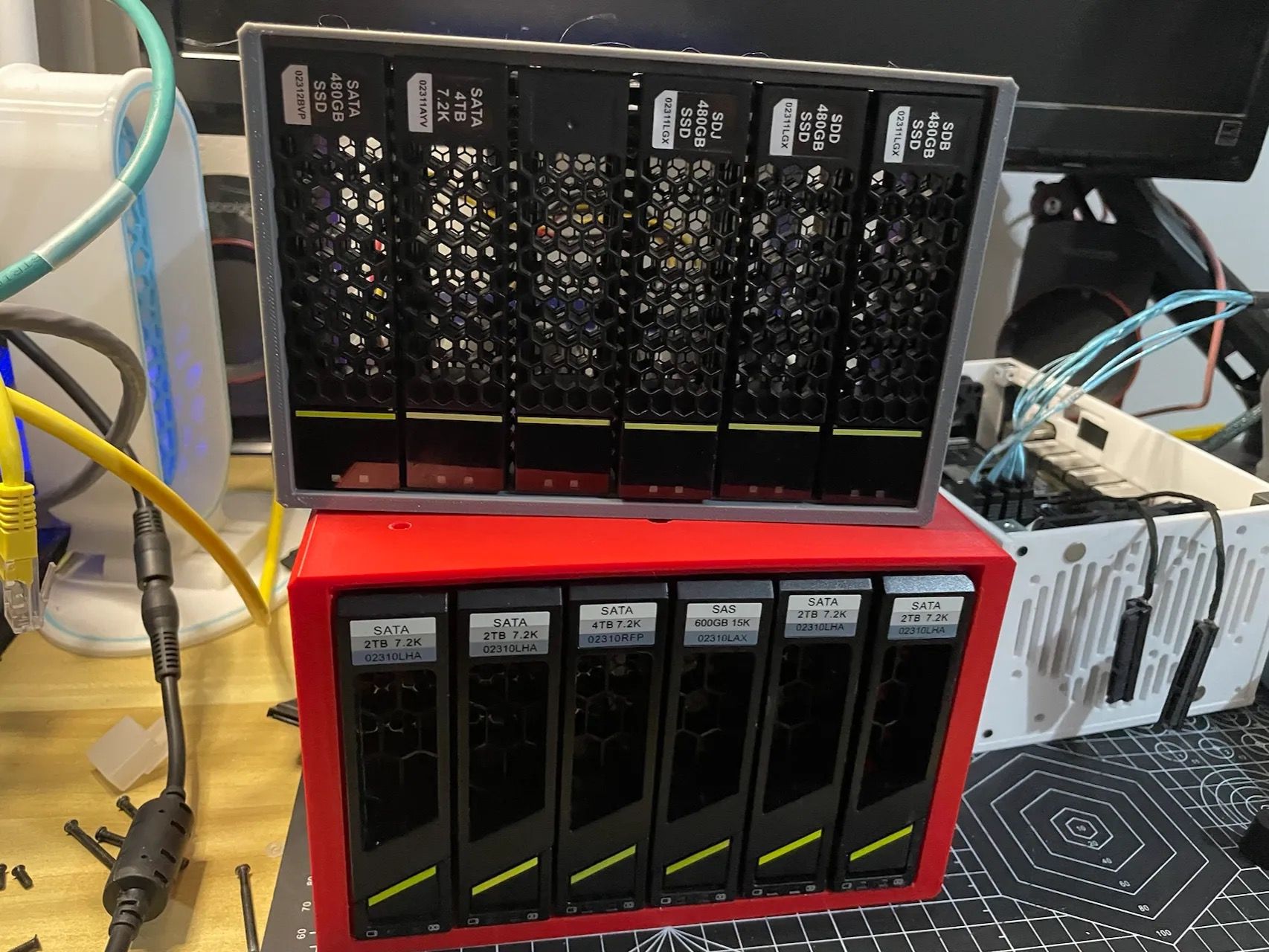 6-bay HDD cage