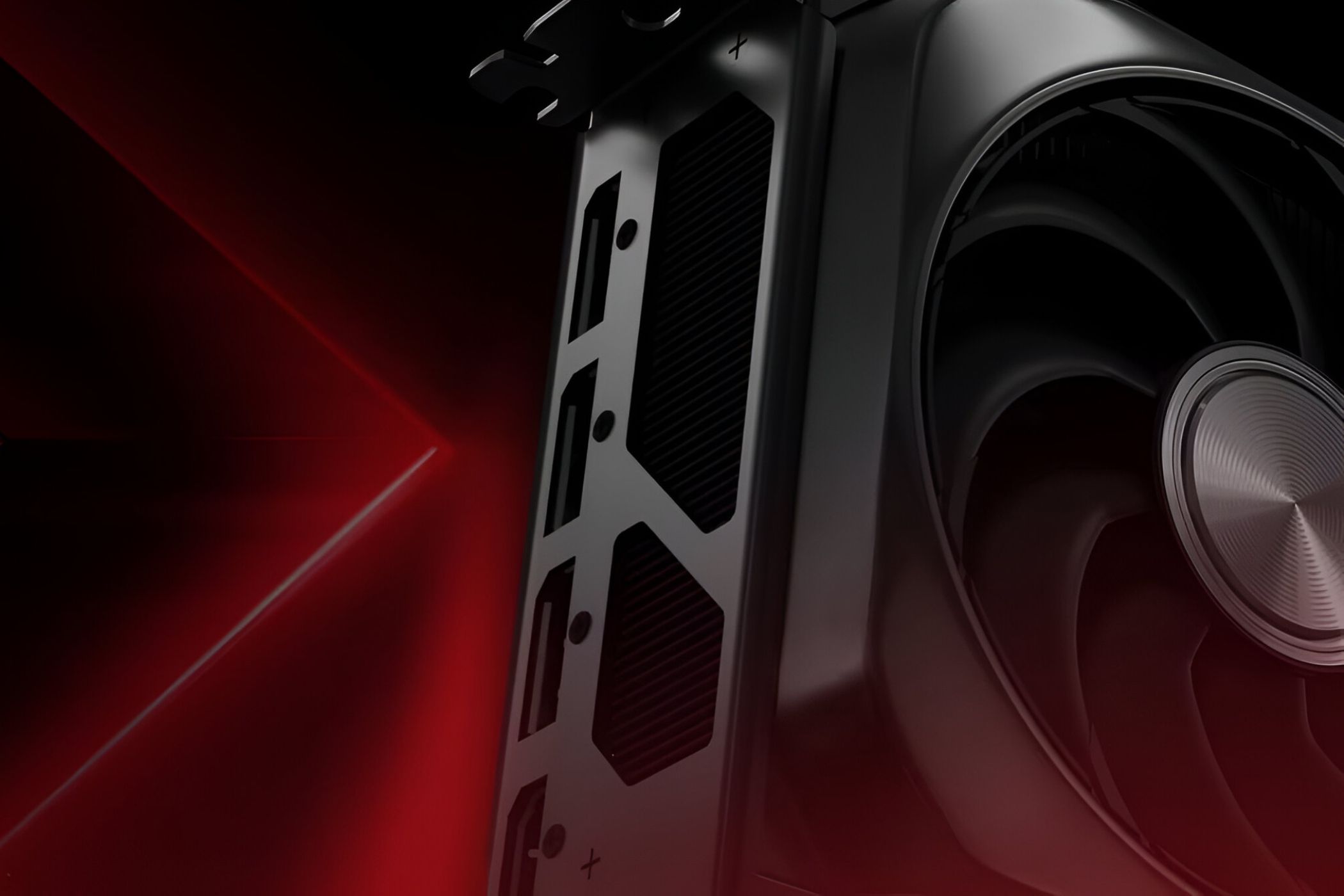 An image of AMD's new RX 9000 GPU.