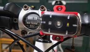 Bicycle Emergency Light Support by 3Dingjoe