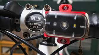Bicycle Emergency Light Support by 3Dingjoe