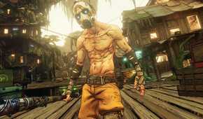Borderlands 3 psycho standing in bayou