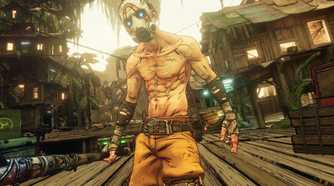 Borderlands 3 psycho standing in bayou
