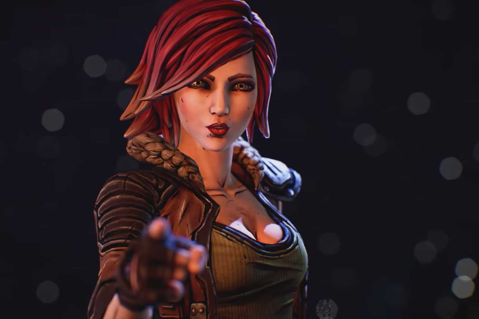 Borderlands 3 Lillith pointing at camera