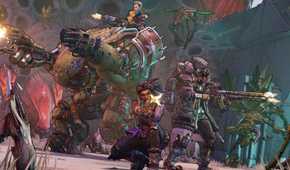 Borderlands 3 Vault Hunters grouped together