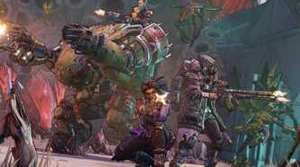 Borderlands 3 Vault Hunters grouped together