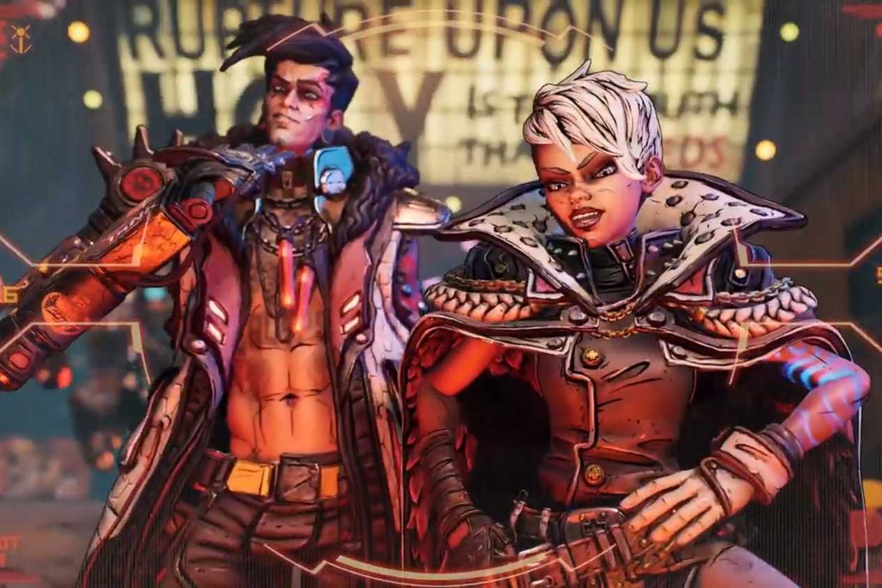 Borderlands 3 Troy and Tyreen holy announcement