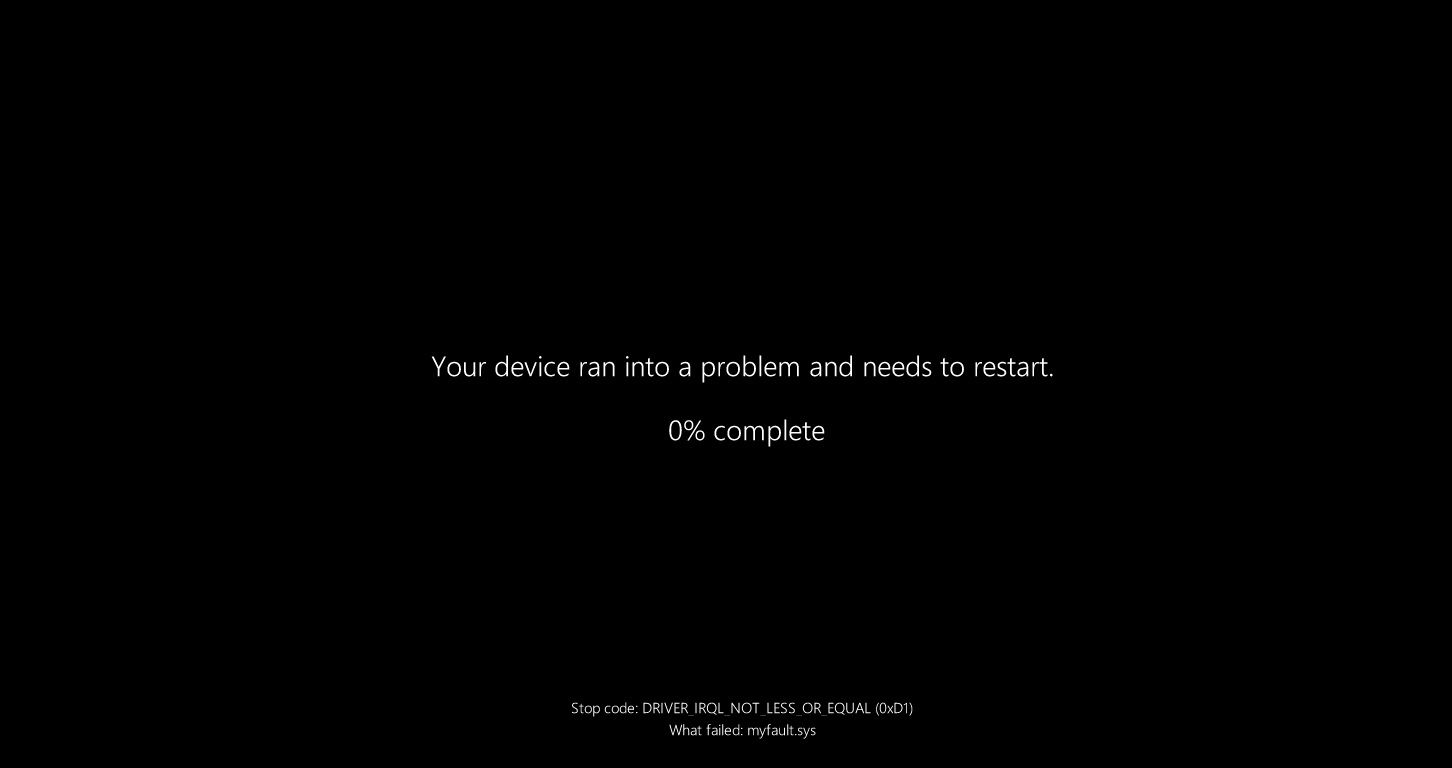 The Windows blue screen of death could have looked completely different ...