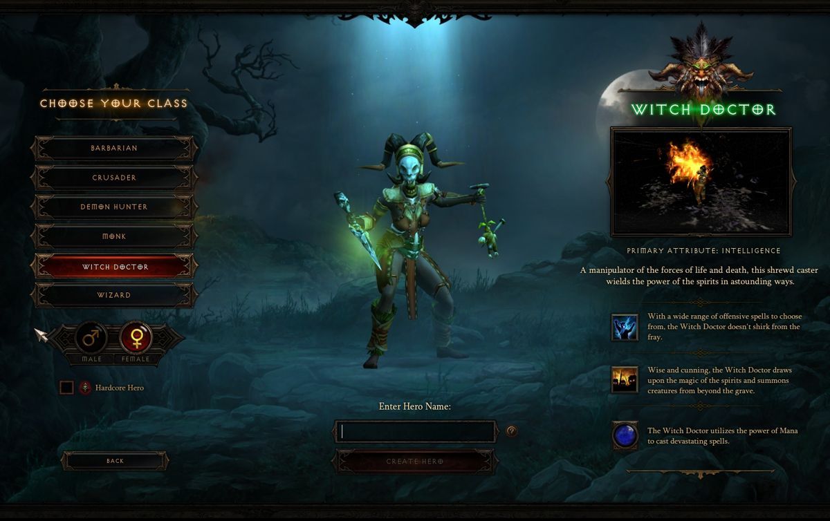 Screenshot from Diablo III video game
