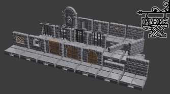dungeon stone walls