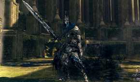 Dark Souls Artorias wrapped in shadow