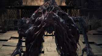 Bloodborne Blood Starved Beast prepared to pounce