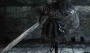 Dark Souls 2 Pursuer boss prepared in castle