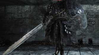 Dark Souls 2 Pursuer boss prepared in castle