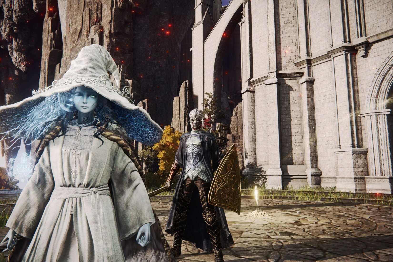 Elden RIng player adventuring with Ranni
