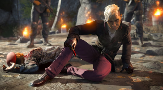Far Cry 4- Pagan Min talkin to the protagonist