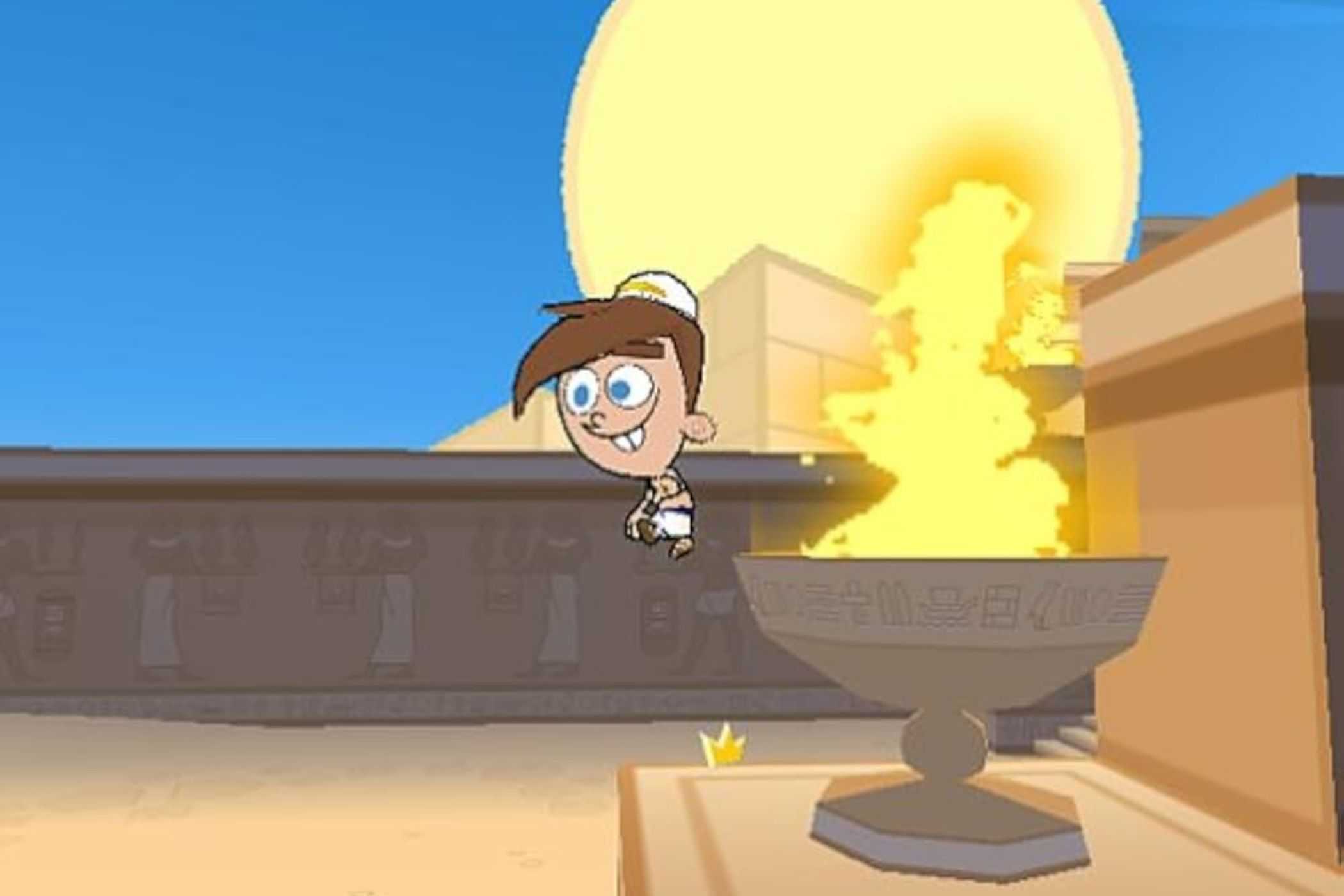 Fairly Oddparents Breakin Da Rules Timmy in egypt