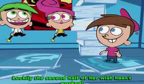 Fairly Oddparents Breakin Da Rules Timmy in his bedroom