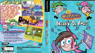 Fairly Oddparents Breakin Da Rules game cover