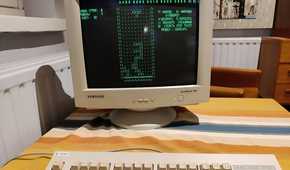 The first version of Tetris.