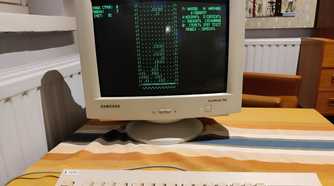 The first version of Tetris.