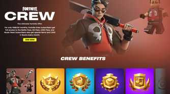 An image of "Crew" benefits from the game Fortnite.